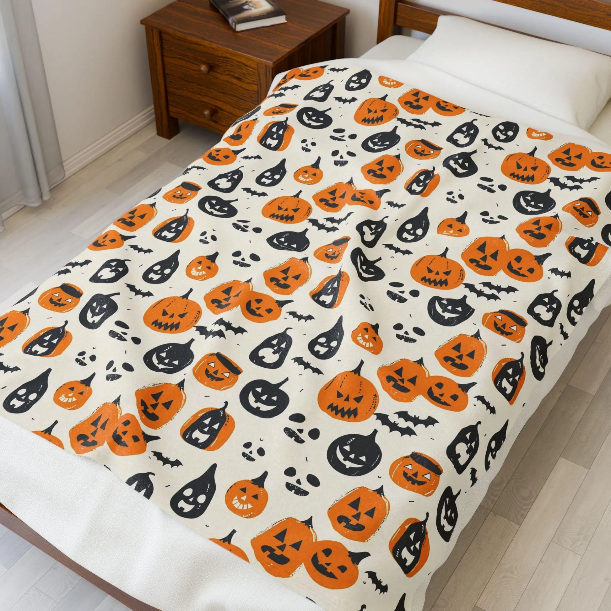 Halloween Couch Throw Blanket