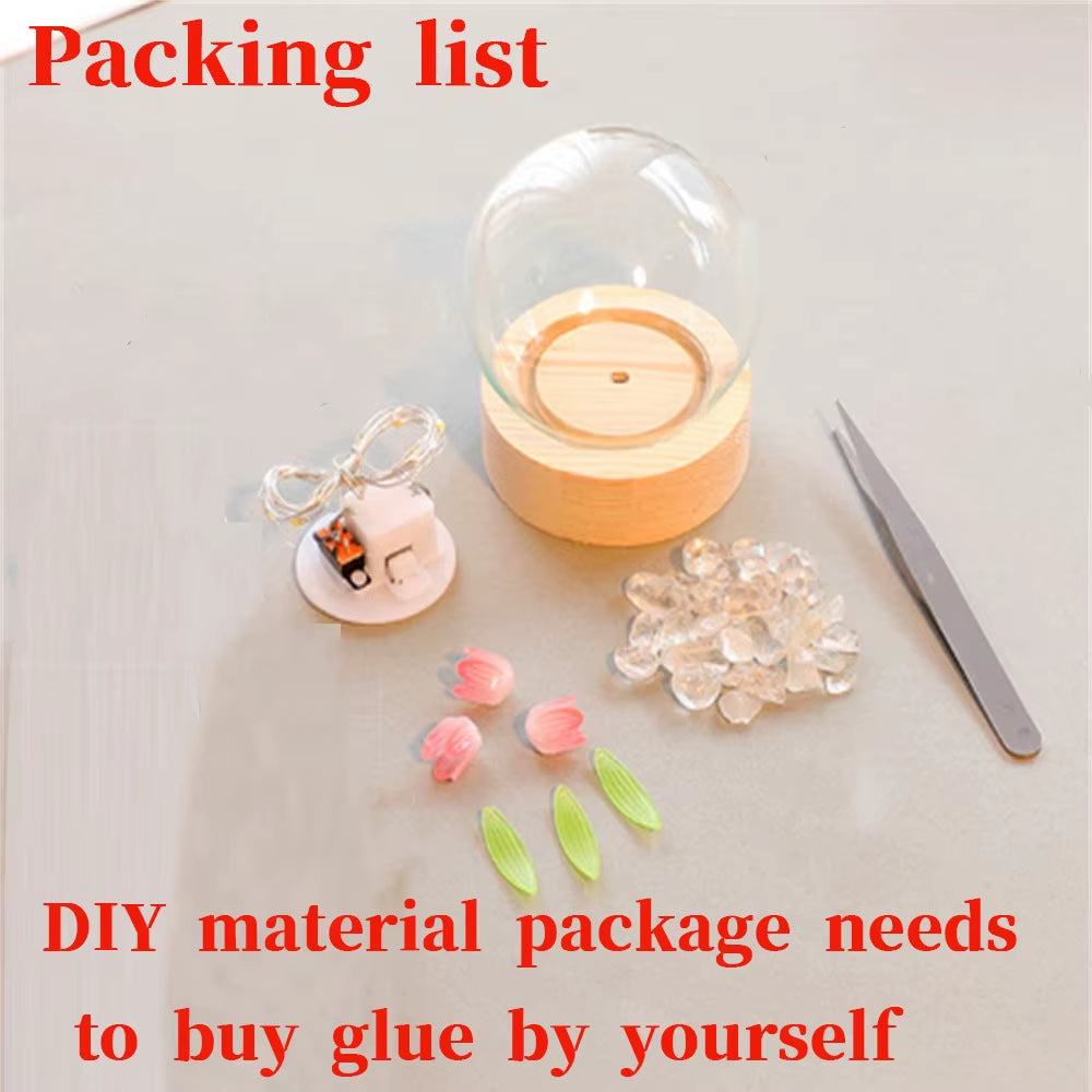 Tulip Night Light Cute Floral Lamp