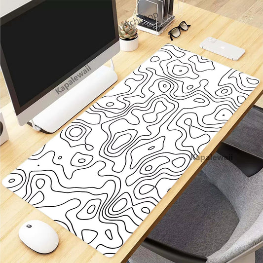 Black and White Mousepad