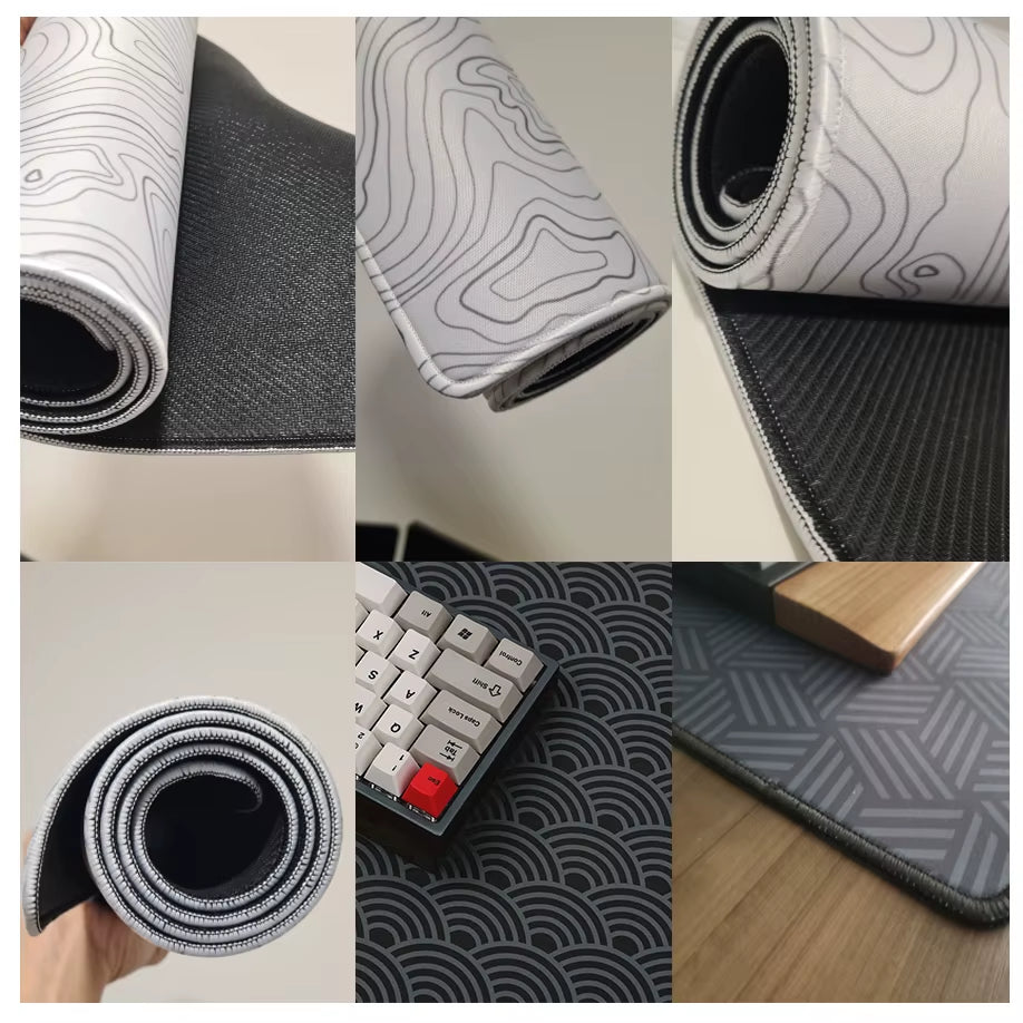 Black and White Mousepad