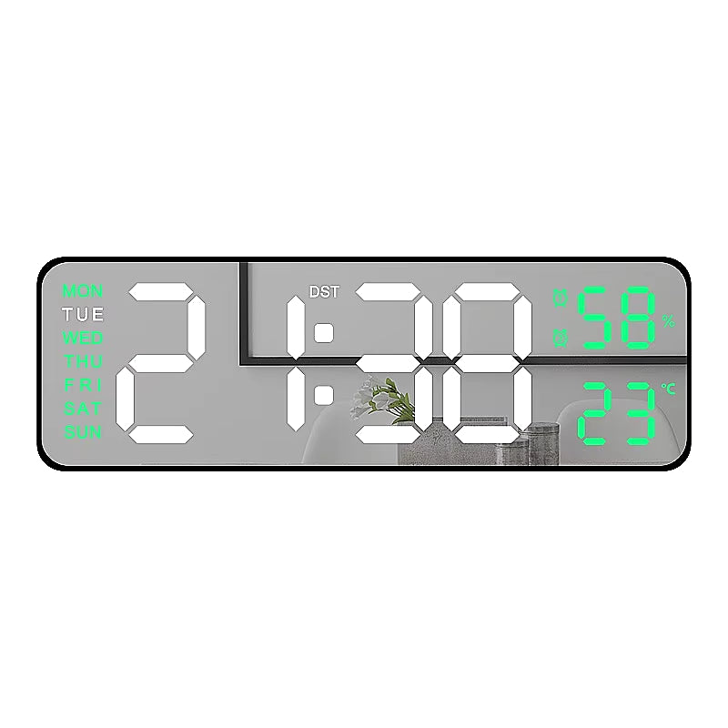 9 Inch Large Digital Wall Clock USB Powered