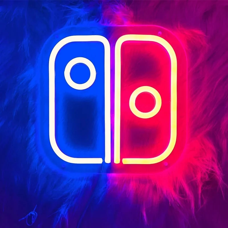 Anime Game Room Spherical Neon Light Switch LED Sign Light Bar Children'S Christmas Decoration Night Light Room Decoration