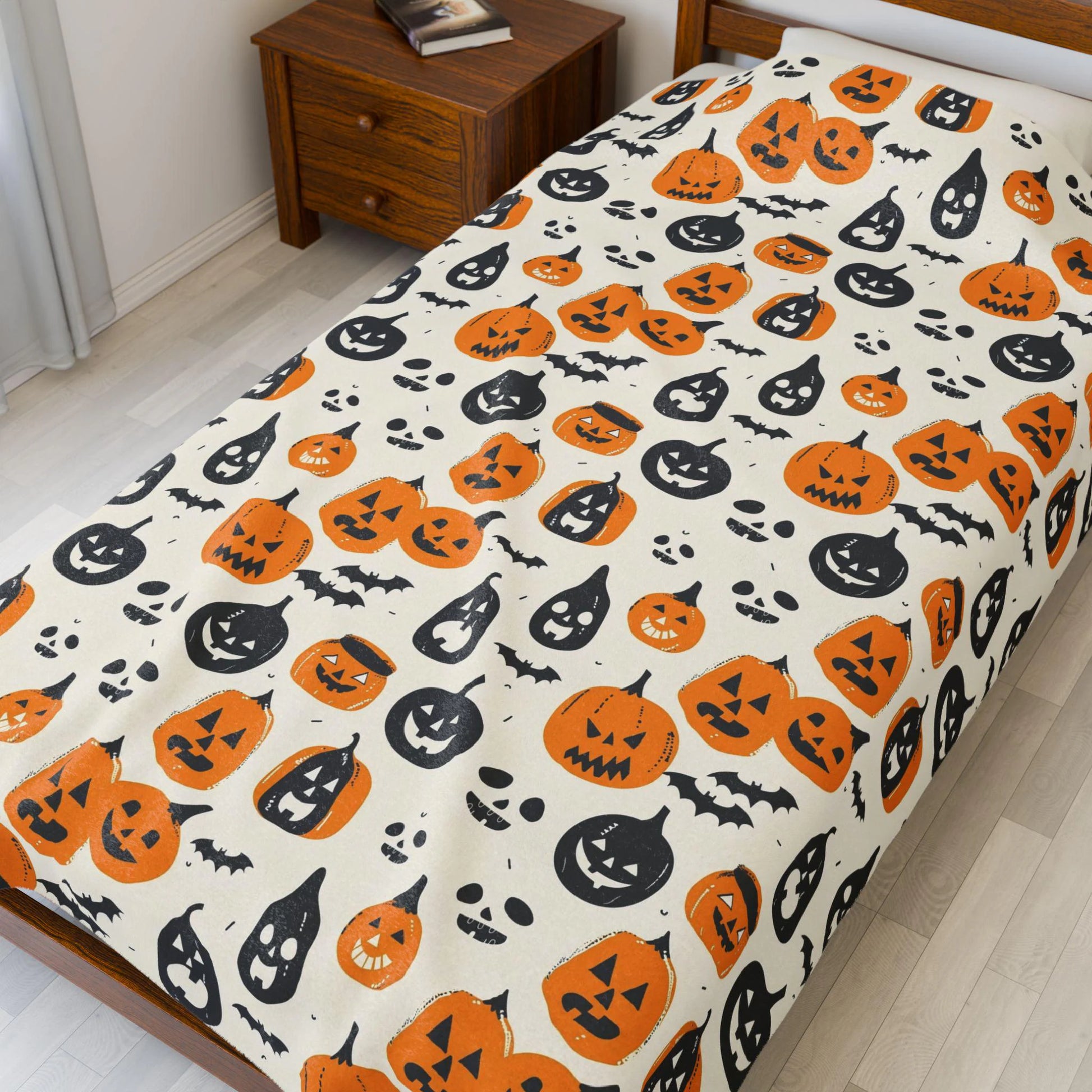 Halloween Couch Throw Blanket