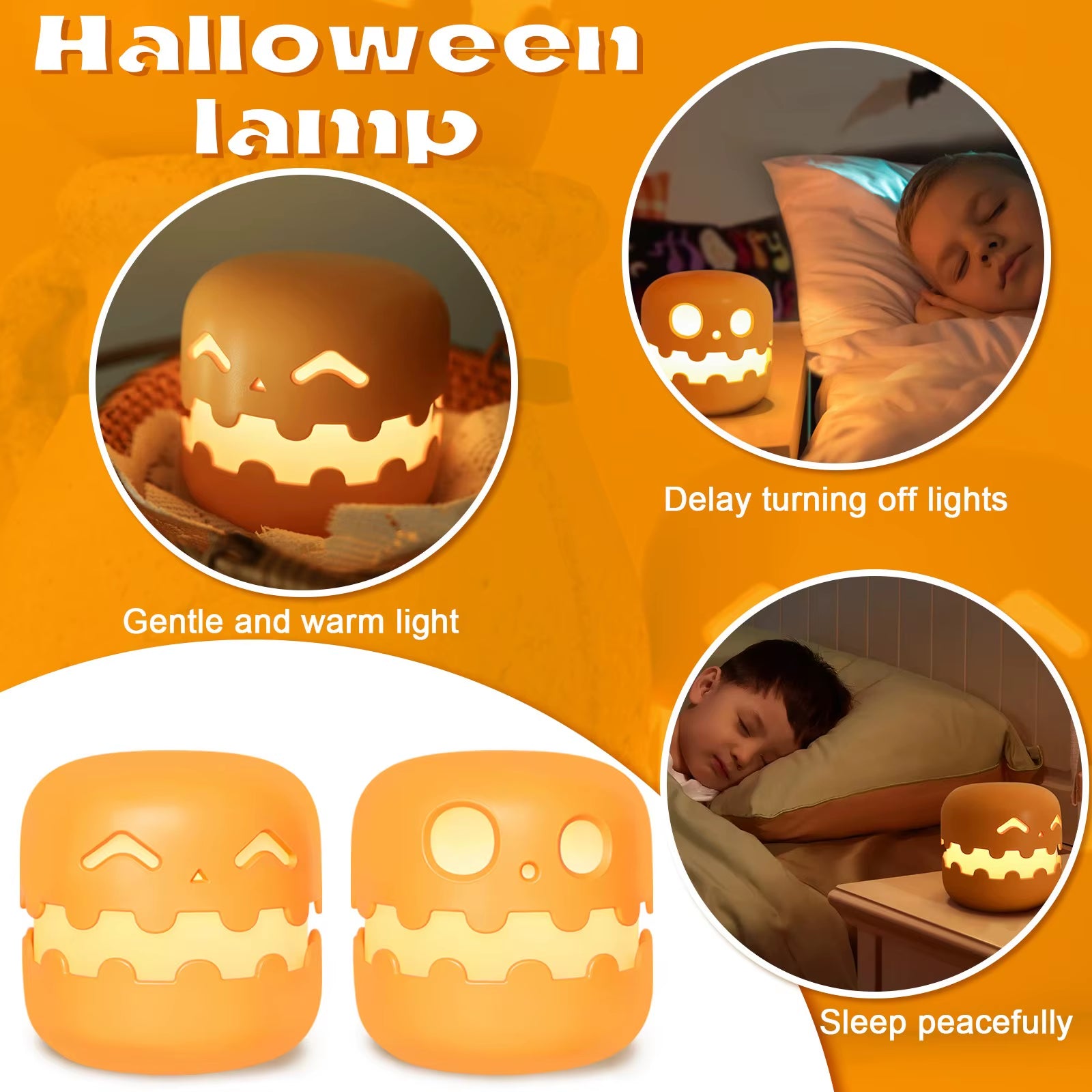 Halloween Pumpkins Lamp