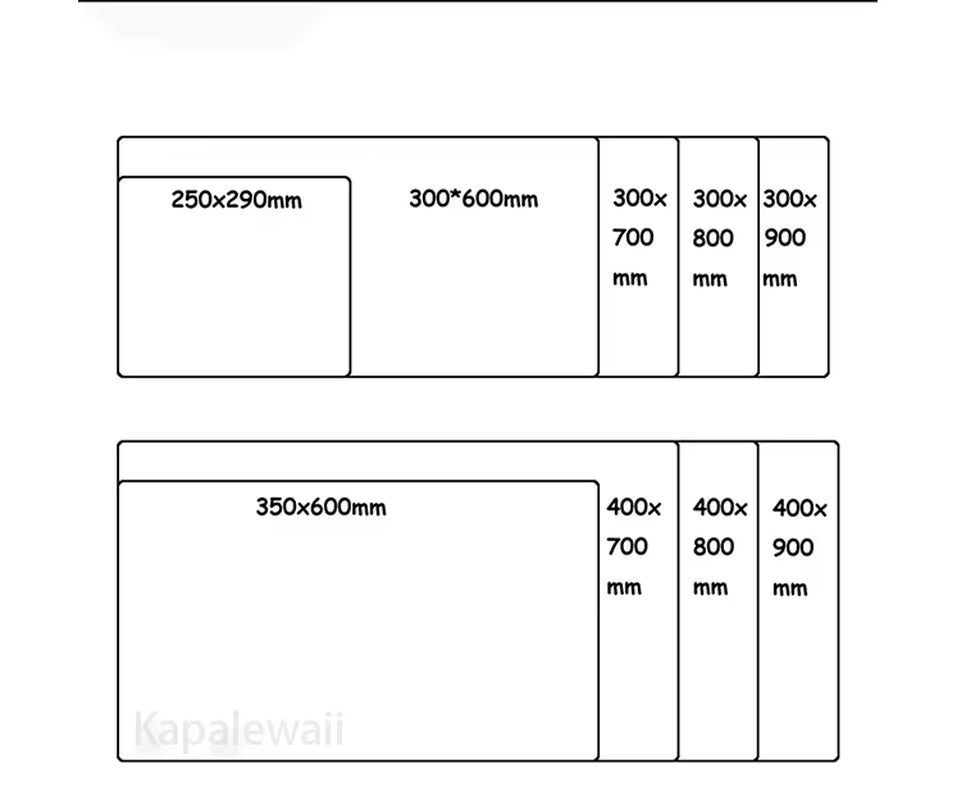 Black and White Mousepad 