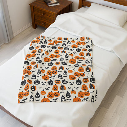 Halloween Couch Throw Blanket 