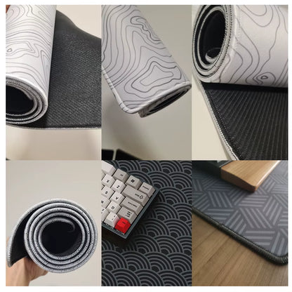 Black and White Mousepad 