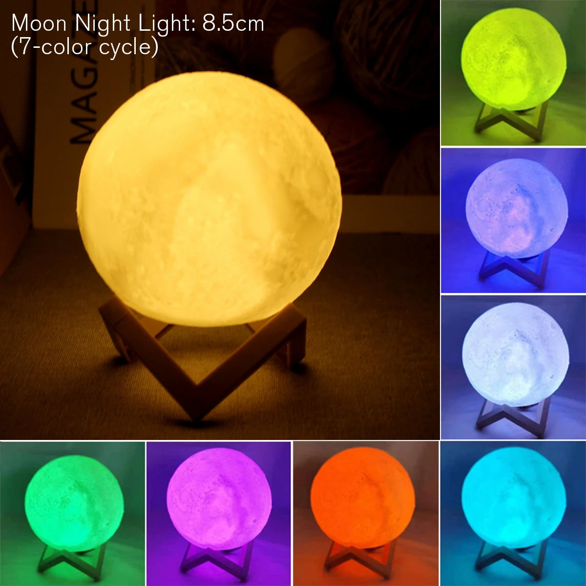  Moon Lamp LED Night