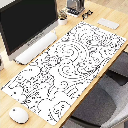 Black and White Mousepad 